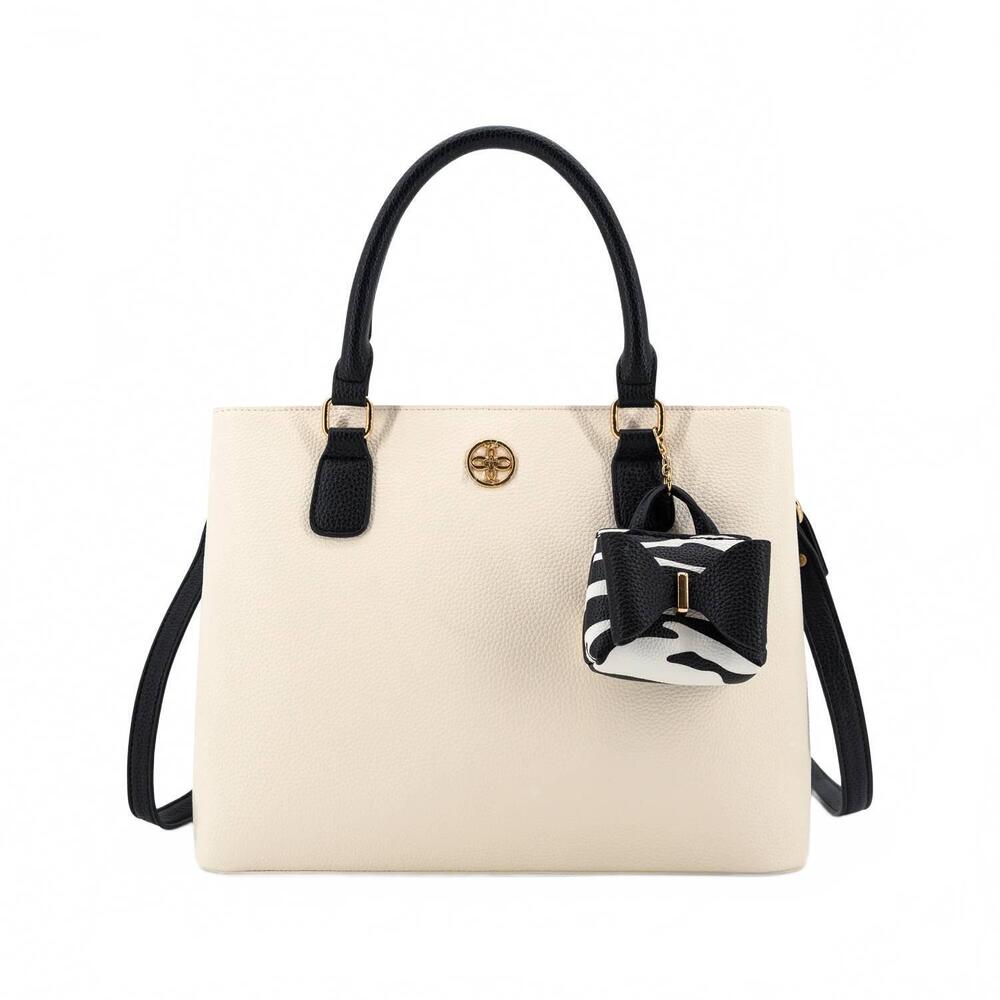NEW LIKE DREAMS women's mila western charm crossbody bag in ivory